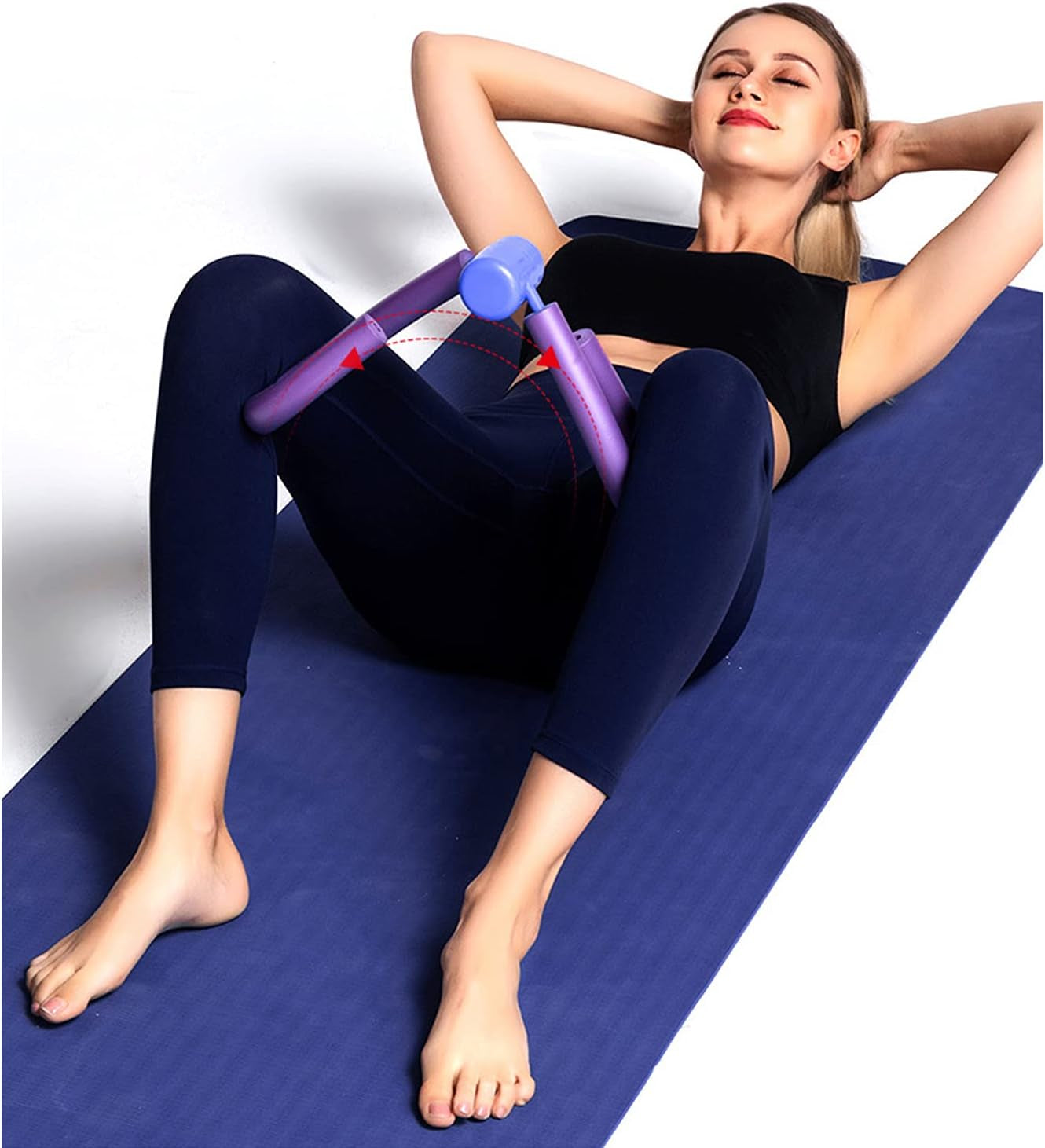 Thigh Exerciser Equipment,Pelvic Floor Trainer,Home Fitness Equipment,Inner Thigh Exerciser Workout,Trimmer Thin Body,Leg Exercise Equipment,Arm Trimmers